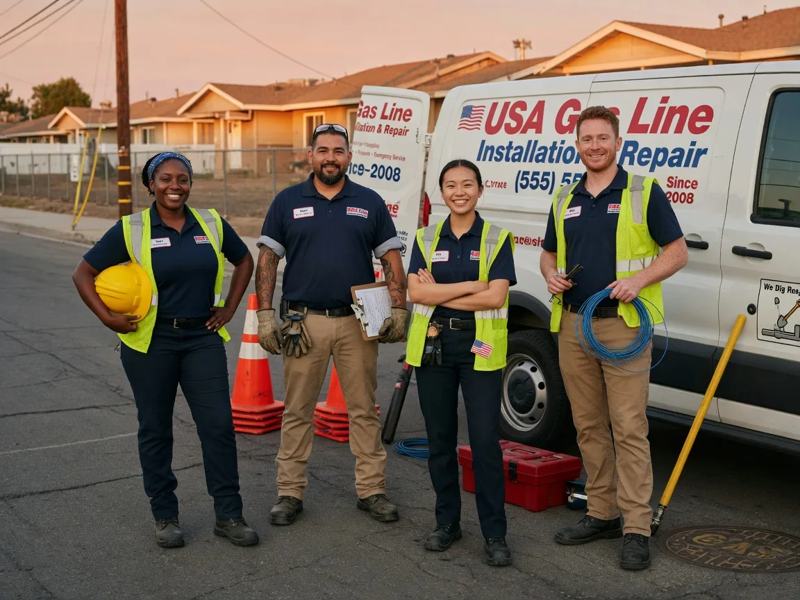 Gas Line Installation company in Alvord, IA