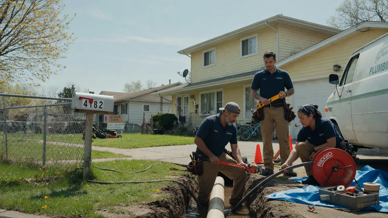 Gas Line Repair in Alvord, IA near me